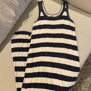 red23 striped maxi dress